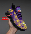 Minnesota Vikings Personalized Yezy Running Sneakers SPD295