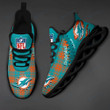 Miami Dolphins Personalized Yezy Running Sneakers SPD294