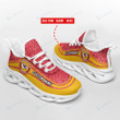 Kansas City Chiefs Personalized Yezy Running Sneakers SPD336