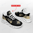 New Orleans Saints Personalized Yezy Running Sneakers SPD414