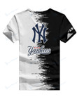 New York Yankees Summer V-neck Women T-shirt BG23