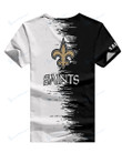New Orleans Saints Summer V-neck Women T-shirt BG27
