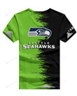 Seattle Seahawks Summer V-neck Women T-shirt BG28