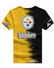 Pittsburgh Steelers Summer V-neck Women T-shirt BG29
