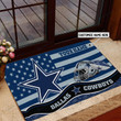 Dallas Cowboys Personalized Doormat BG185