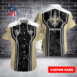 New Orleans Saints Personalized Button Shirt BB359