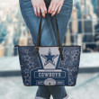 Dallas Cowboys Leather Tote Hand Bag and Purse Set BB08