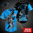 Carolina Panthers Personalized Baseball Jersey BG471