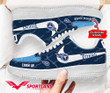 Tennessee Titans NFL Personalized Air Force 1 Shoes