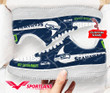Seattle Seahawks NFL Personalized Air Force 1 Shoes