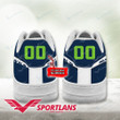 Seattle Seahawks NFL Personalized Air Force 1 Shoes