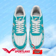 Miami Dolphins NFL Personalized Air Force 1 Shoes