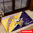 Minnesota Vikings Personalized Doormat BG271