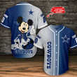 Dallas Cowboys Personalized Baseball Jersey BG541