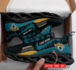 Jacksonville Jaguars Personalized Yezy Running Sneakers SPD583