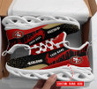 San Francisco 49ers Personalized Yezy Running Sneakers SPD584