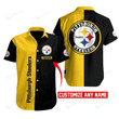 Pittsburgh Steelers Personalized Button Shirt BB596