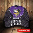 Minnesota Vikings Personalized Classic Cap BB426