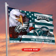 Philadelphia Eagles-Flag-Custom Name