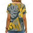 Green Bay Packers Summer V-neck Women T-shirt