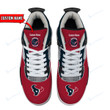 Houston Texans Personalized AJ4 Sneaker BG55