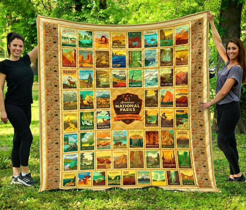 61 American National Parks Premium Quilt 011