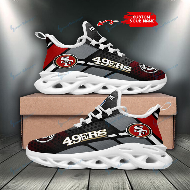San Francisco 49ers Personalized Running Sneakers SPD205
