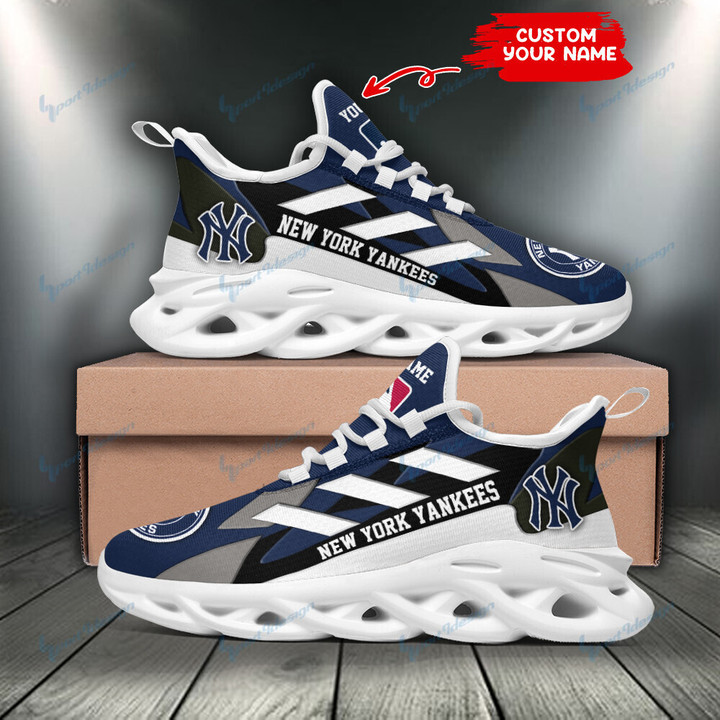 New York Yankees Personalized Yezy Running Sneakers SPD224