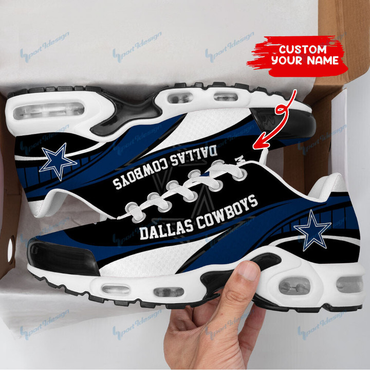 Dallas Cowboys Personalized Plus T-N Youth Sneakers BG33
