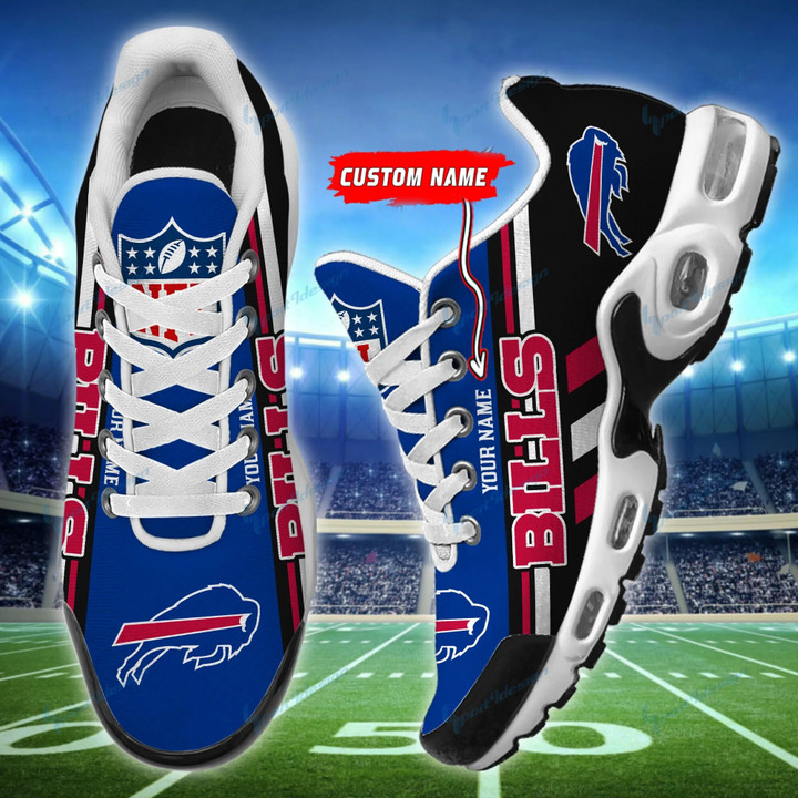 Buffalo Bills Personalized Plus T-N Youth Sneakers BG51
