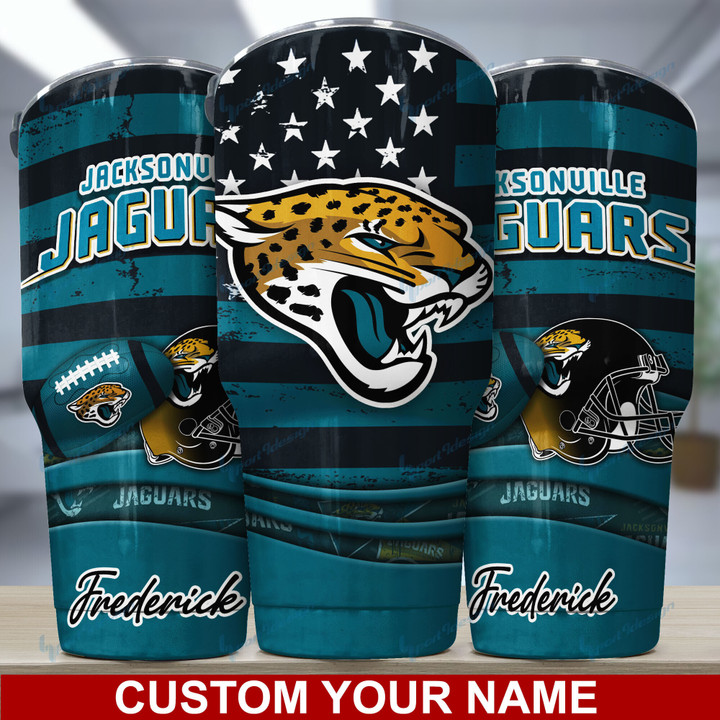 Jacksonville Jaguars Personalized Tumbler BG44