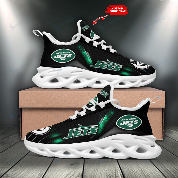 New York Jets Personalized Yezy Running Sneakers SPD265