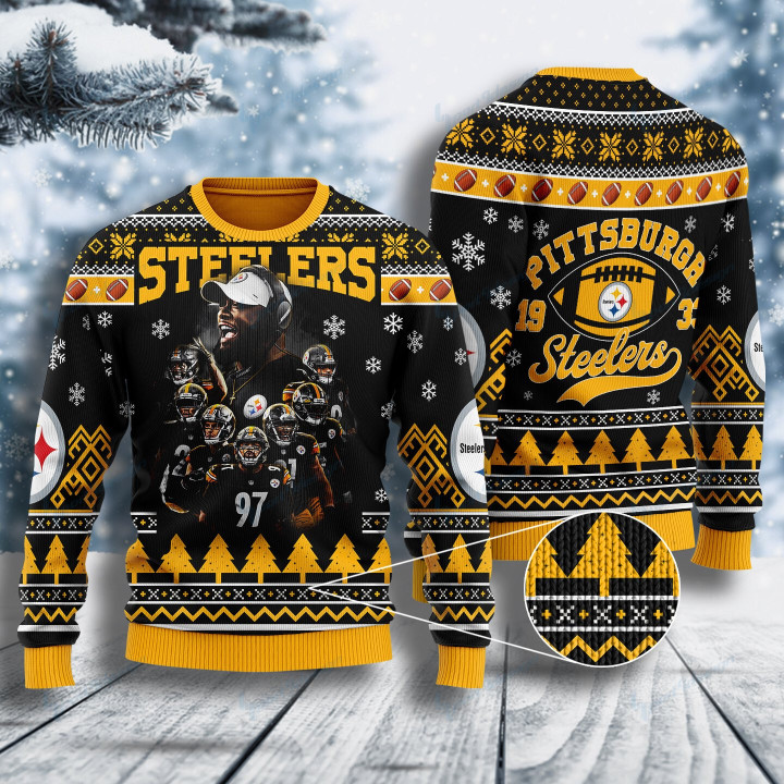 Pittsburgh Steelers Woolen Sweater BG33