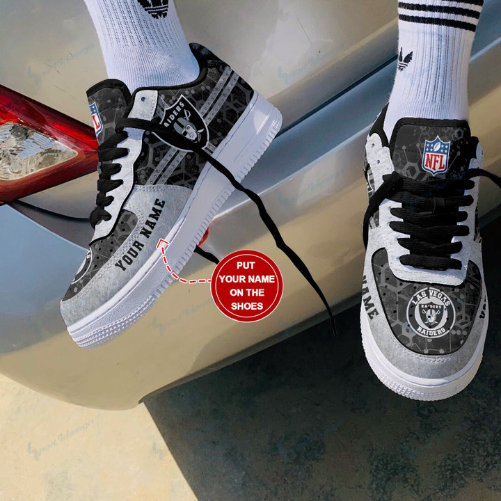 Las Vegas Raiders Personalized AF1 Shoes BG184