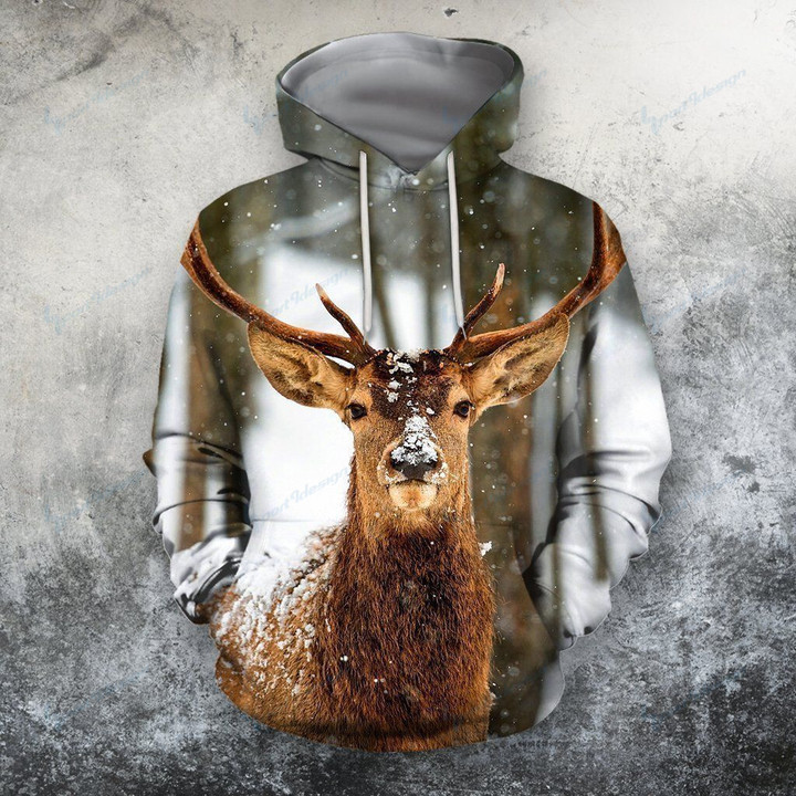 3D All Over Print Deer Winter Shirts