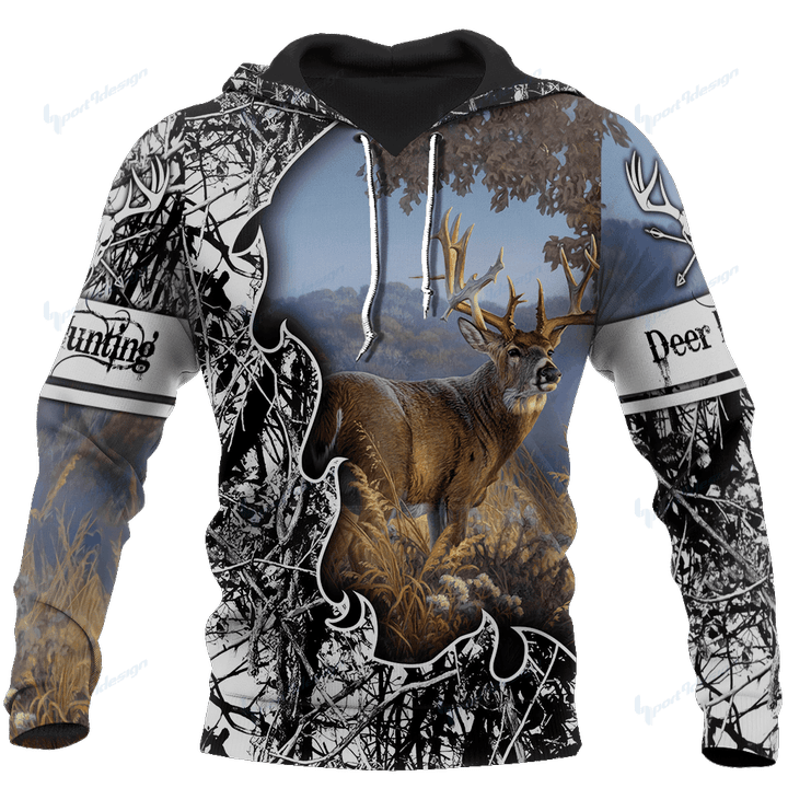Deer Hunting 3D All Over Printed Shirts for Men and Women JJ21112