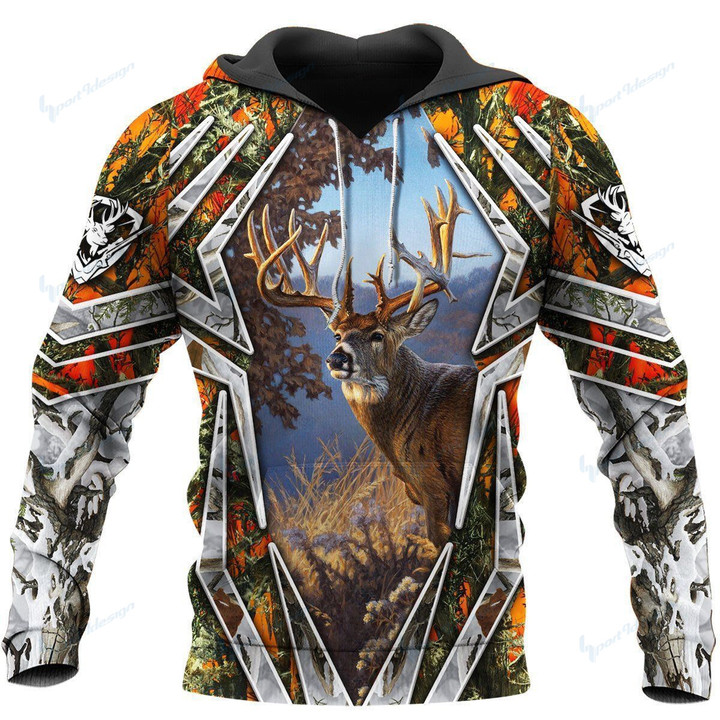 Deer Hunting 3D All Over Printed Shirts for Men and Women TT141102
