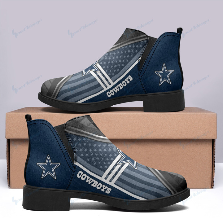 Dallas Cowboys Comfort & Fashion Short Boots BG91