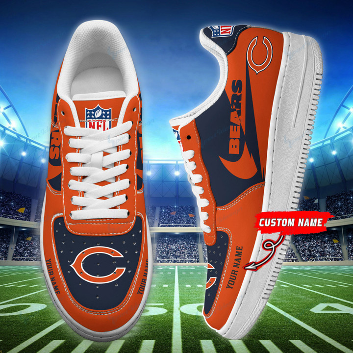 Chicago Bears Personalized AF1 Shoes BG199
