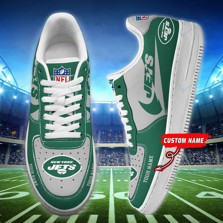 New York Jets Personalized AF1 Shoes BG215