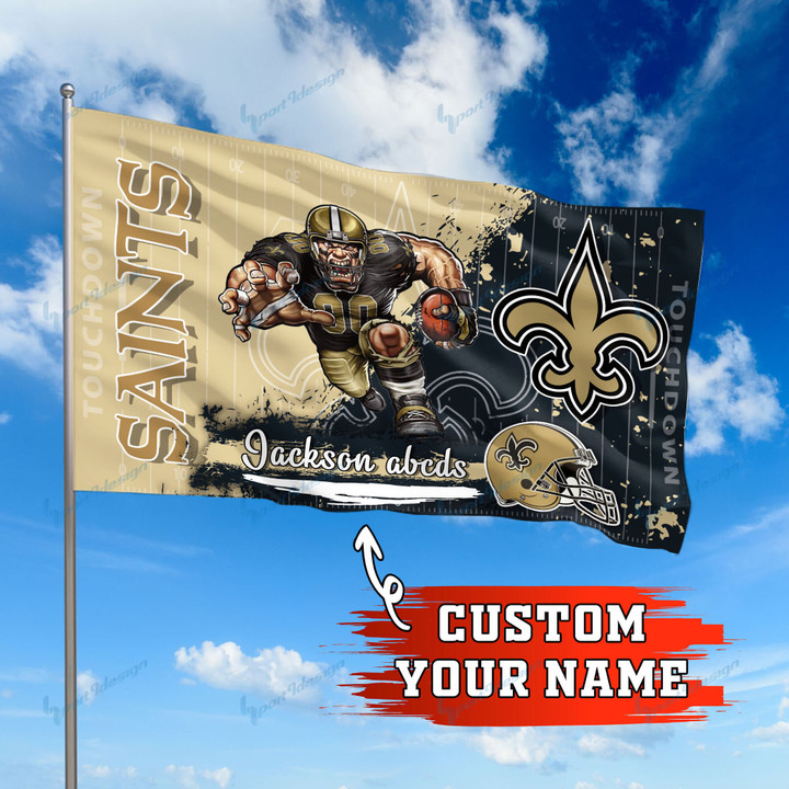 New Orleans Saints Personalized Flag 257