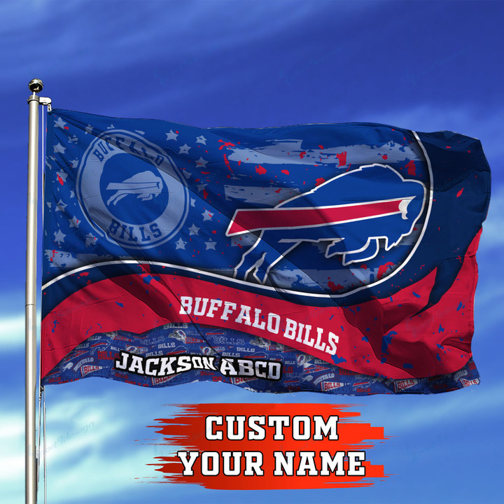Buffalo Bills Personalized Flag 308