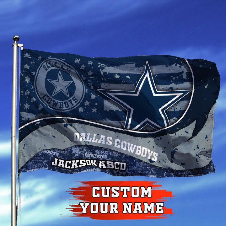 Dallas Cowboys Personalized Flag 313
