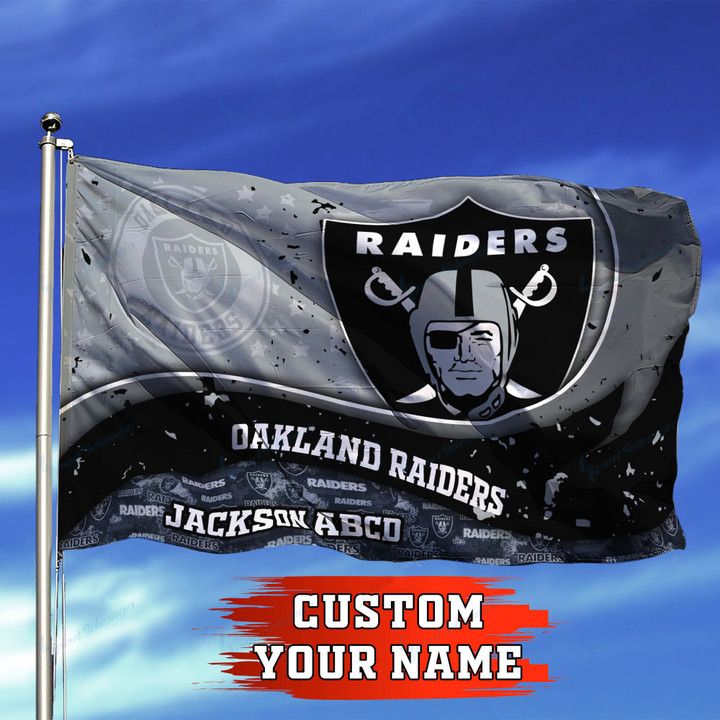 Las Vegas Raiders Personalized Flag 328