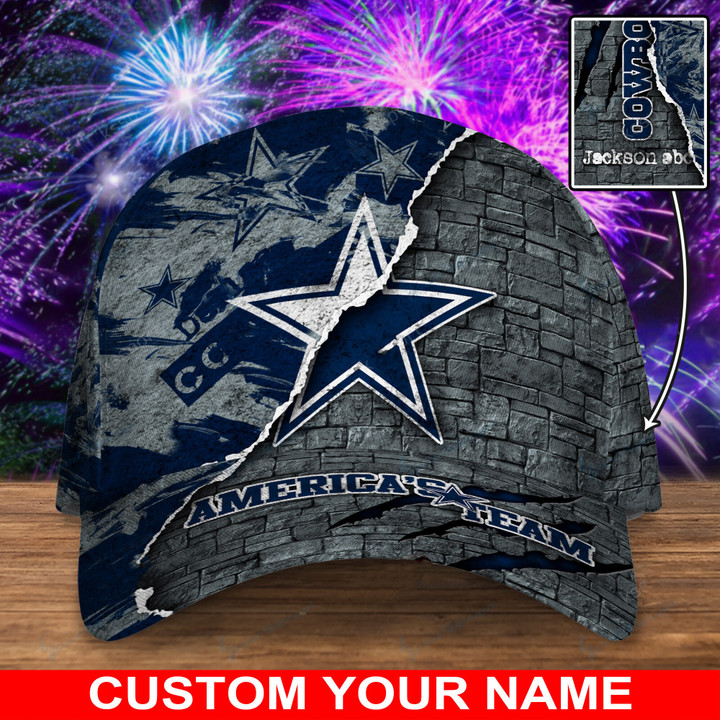 Dallas Cowboys Personalized Classic Cap BG823