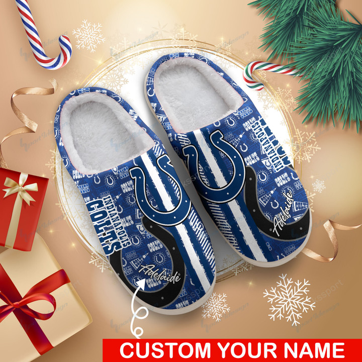 Indianapolis Colts Personalized Slipper BG71