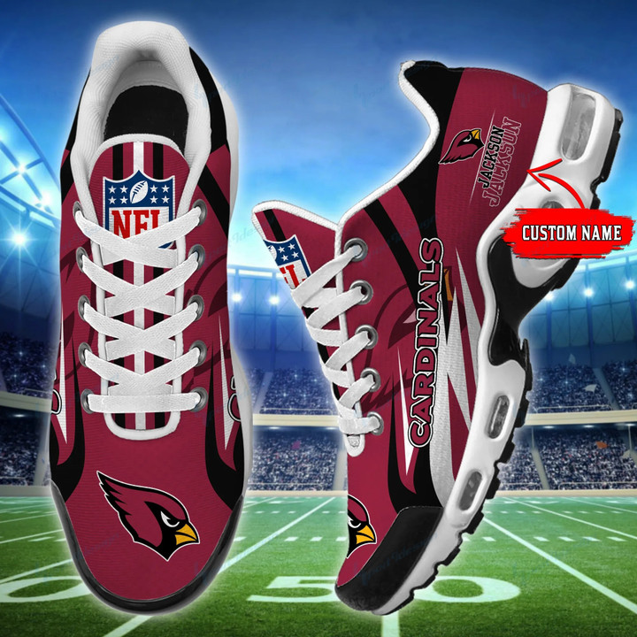 Arizona Cardinals Personalized Plus T-N Youth Sneakers BG80
