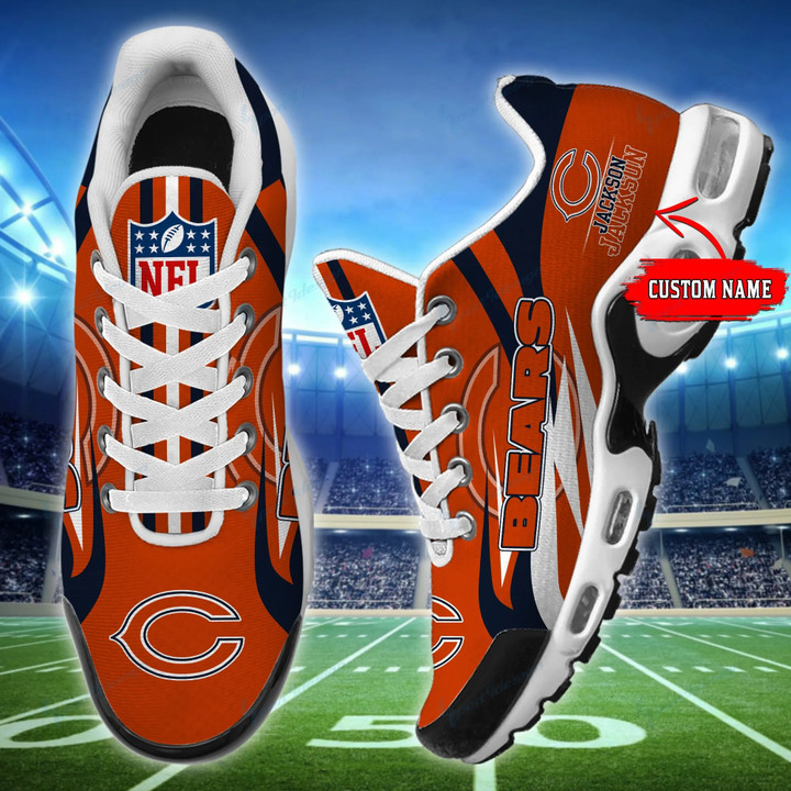 Chicago Bears Personalized Plus T-N Youth Sneakers BG85