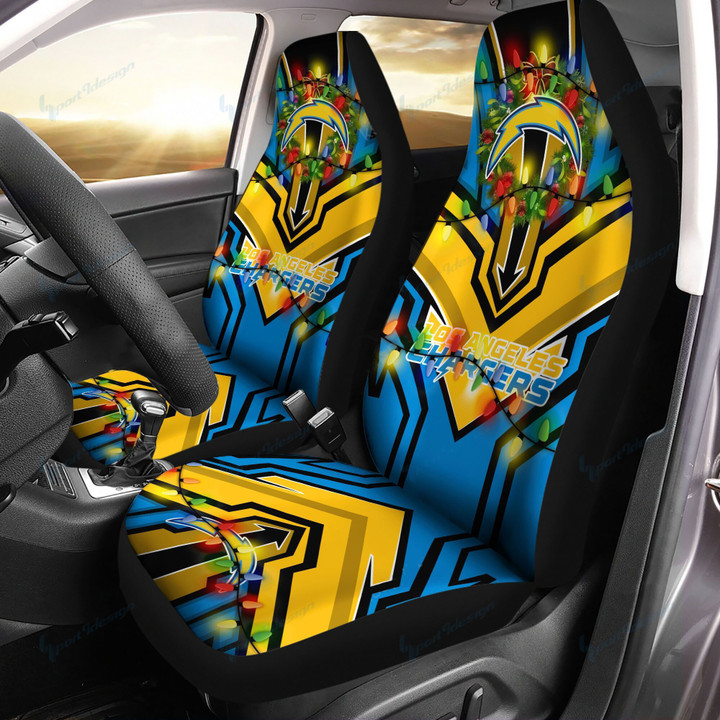 Los Angeles Chargers Car Seat Covers BG134