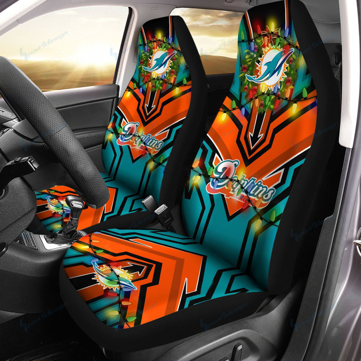 Miami Dolphins Car Seat Covers BG136